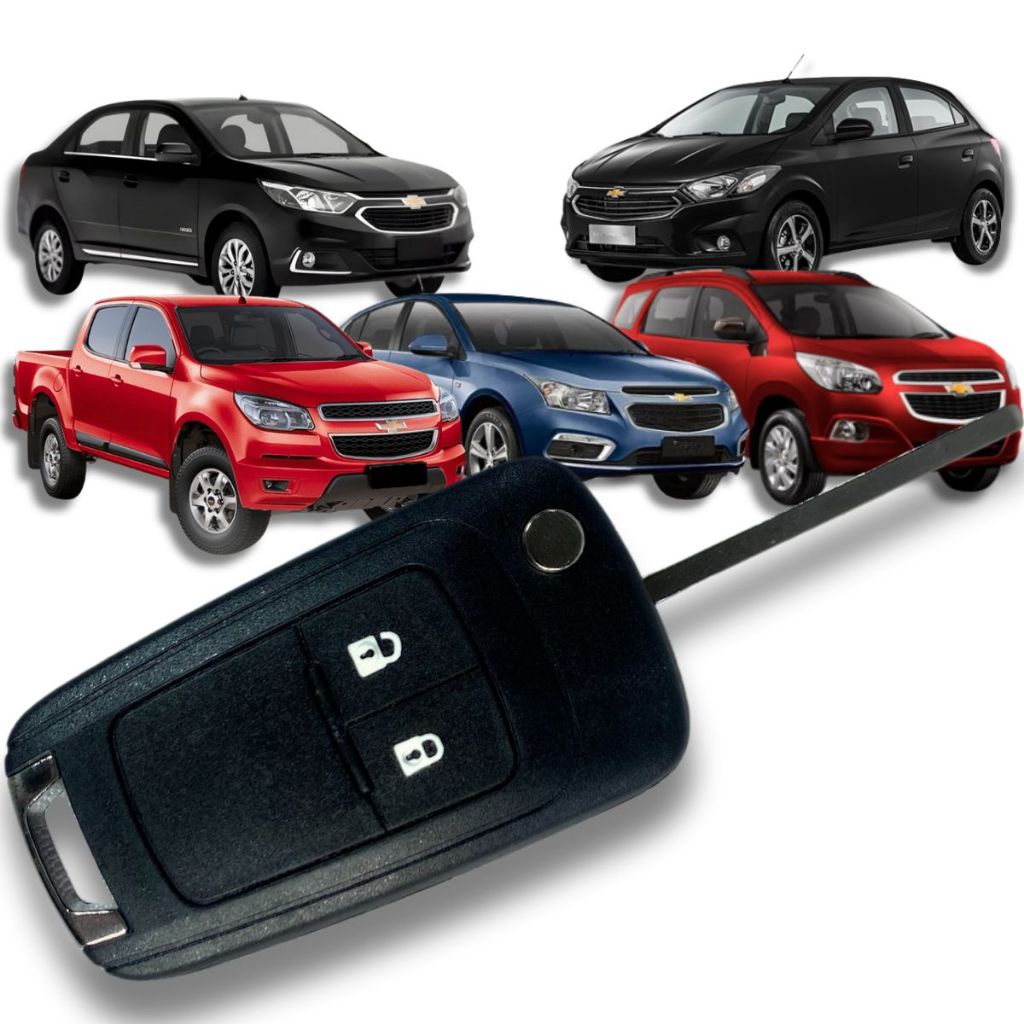 Chave Canivete Gm Cobalt Cruze Onix Spin S10 1.0 1.4 1.8 8v em Oferta na Shopee