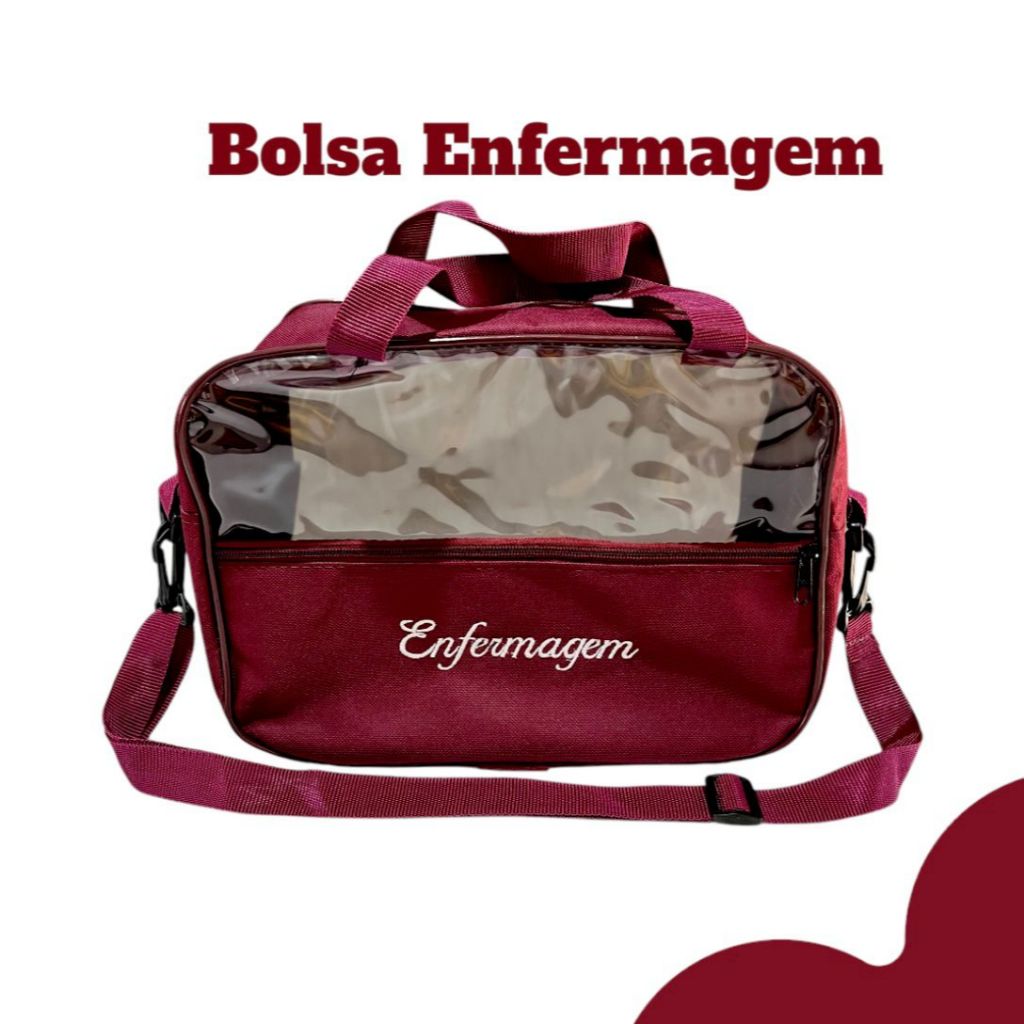 Bolsa Enfermagem Transparente Para Estágio - Cores em Oferta na Shopee