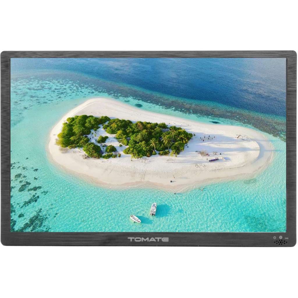 Monitor LED 15.4" com TV Digital, Som Estéreo e Conexões Versáteis