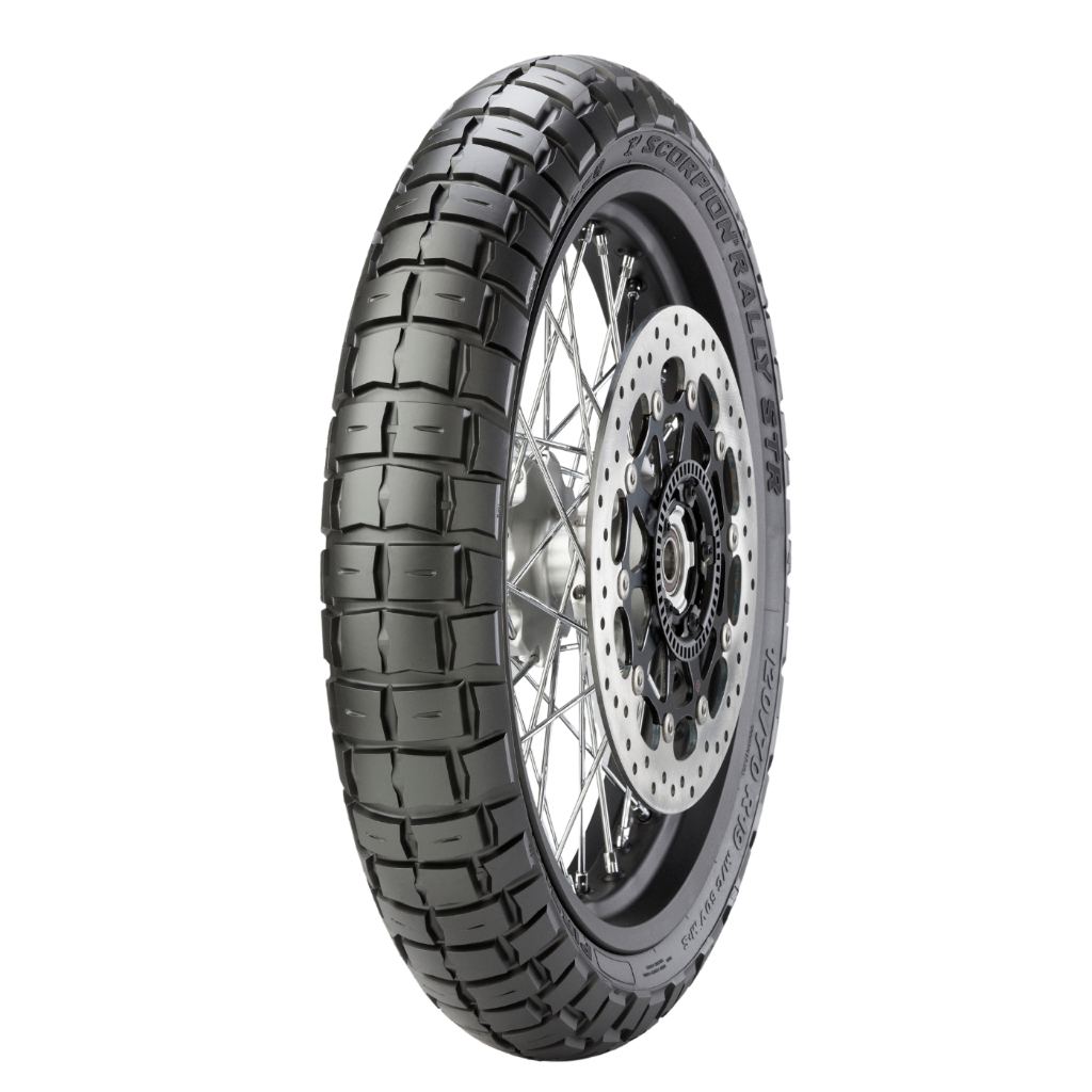 Pneu Moto 90/90R21 Dianteiro Pirelli Scorpion Rally Str em Oferta na Shopee