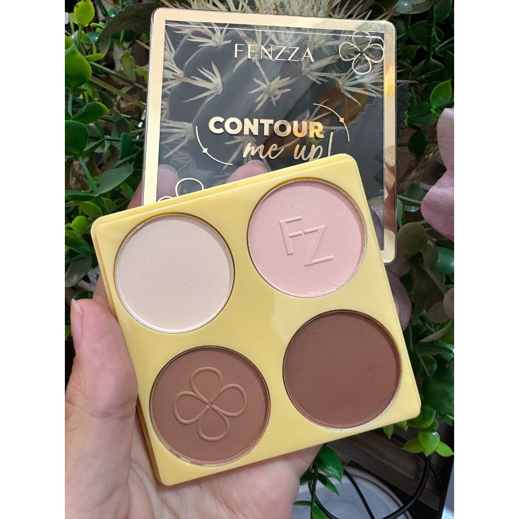 Paleta De Contorno Fenzza 4 tons linha contour me up