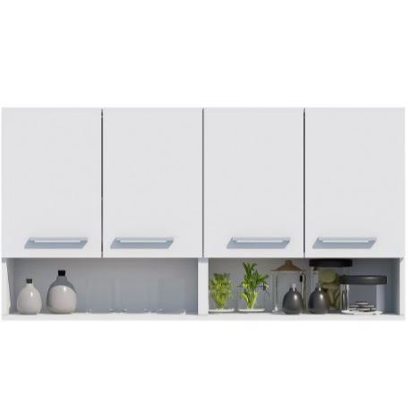 Armário Aéreo Multiuso Cozinha Lavanderia AJL Oficial em Oferta na Shopee