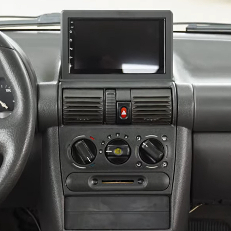 Moldura 2 Din Gm Corsa Classic Hatch Sedan G1- 1993 e 2016 Preto em Oferta na Shopee