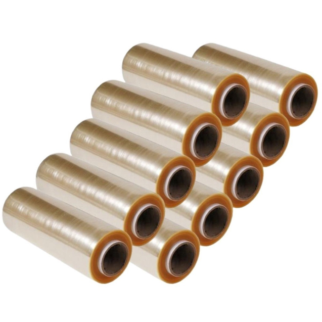 Kit 10 Rolo Bobina Plastico De Filme Pvc 28cm X 100 Metros - PROMED em Oferta na Shopee