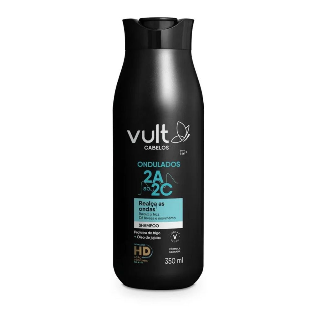 Shampoo Vult Cabelos Ondulados 350ml