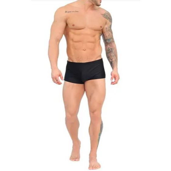 Sunga Boxer Estampada Lycra Adulto Larga Praia Piscina Sungas