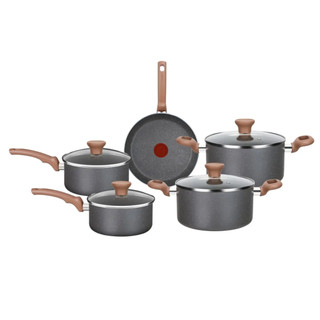 Jogo de Panelas Pedra Natural 5 peças Rochedo em Oferta na Shopee