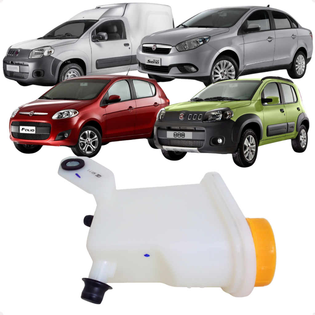 Reservatório Direção Hidráulica Novo Fiorino Uno Palio Siena em Oferta na Shopee