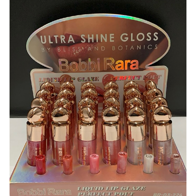 BOX C/24 LIP GLOSS ULTRA SHINE BOBBI RARA