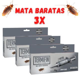 Kit 3 termifin gel para barata 10g cada em Oferta na Shopee