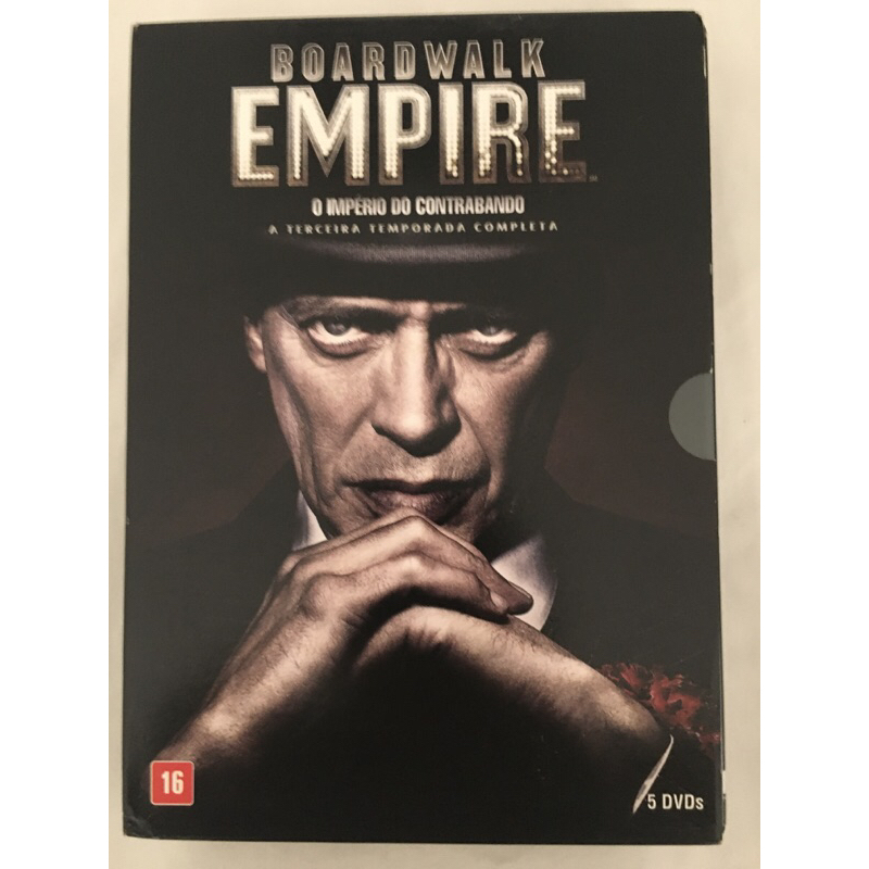 Box Dvd Boardwalk empire o império do contrabando a terceira temporada completa original edição de colecionador