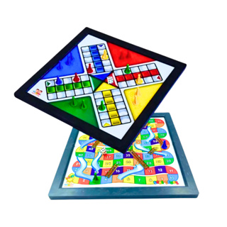 Jogo Educativo Tabuleiro Ludo E Sobe Desce Pequeno 24x24cm - Dutati em Oferta na Shopee