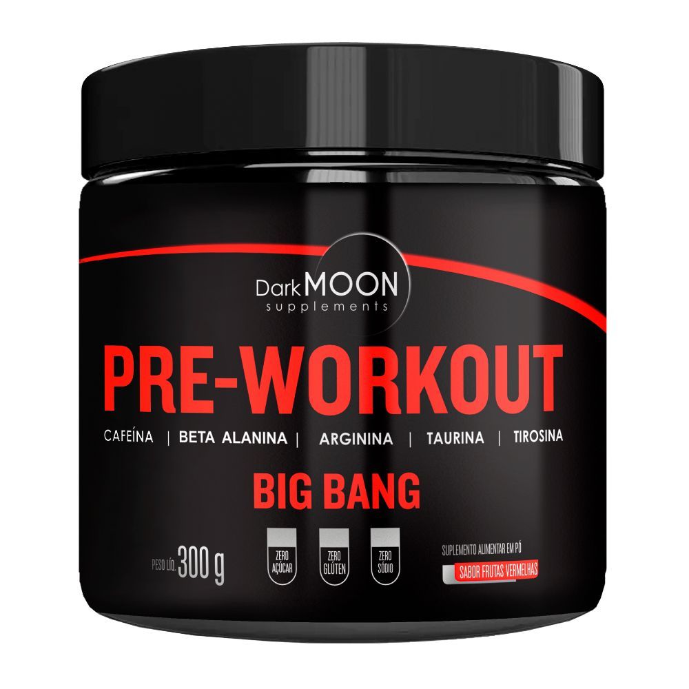Pré Treino Big Bang - 300g - DarkMoon em Oferta na Shopee