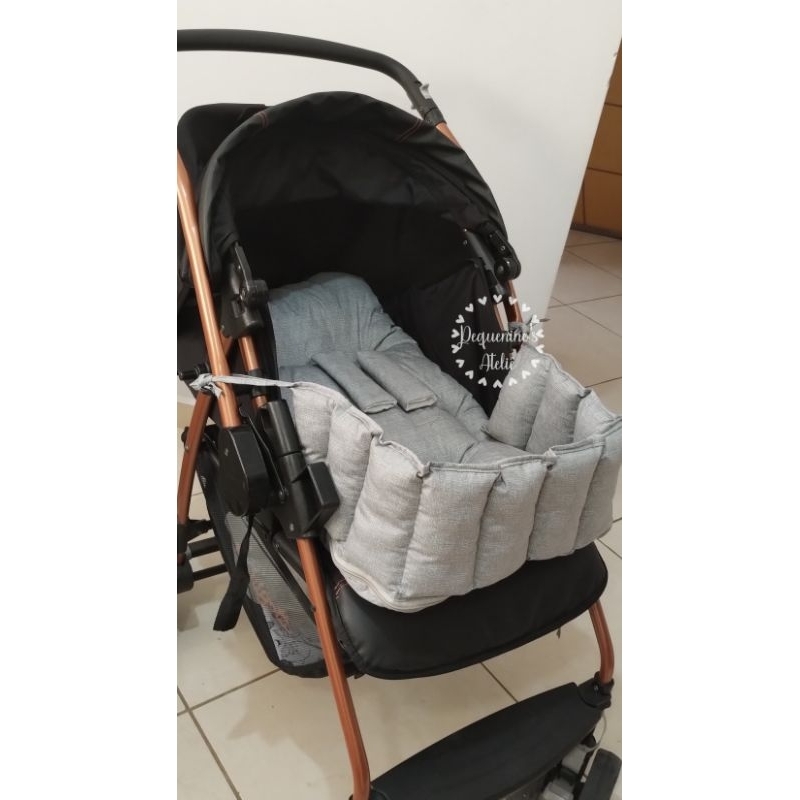 Almofada de carrinho de bebê Moisés ninho em Oferta na Shopee