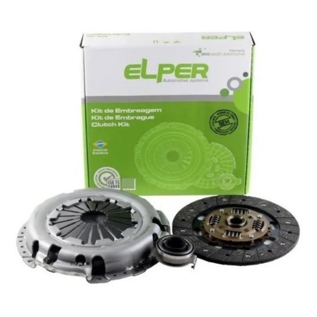 KIT EMBREAGEM ORIGINAL ELPER RELY PICK-UP VAN 1.0 16V 180MM