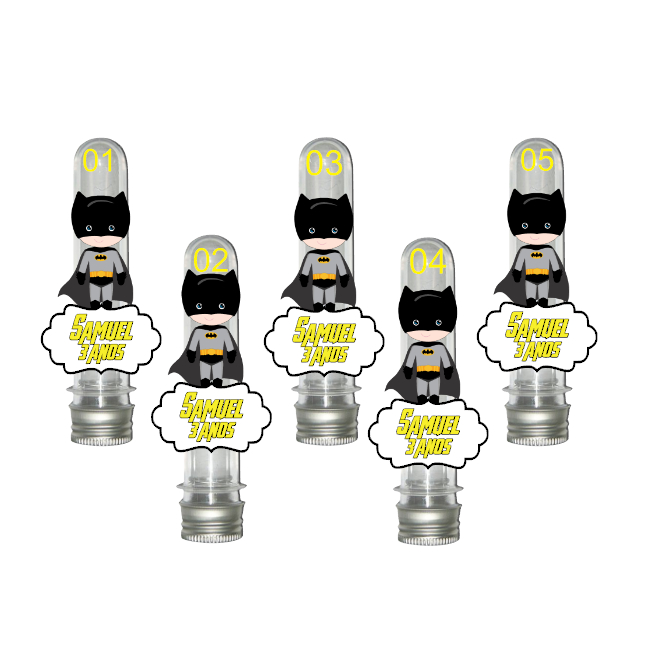 Batman Apliques 3D Personalizados TODOS OS TEMAS