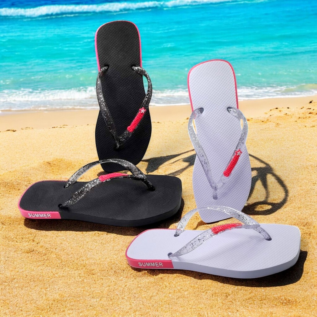 Kit 2 Pares de Chinela Feminina Leve e Confortável Macia Estilosa e Moderna