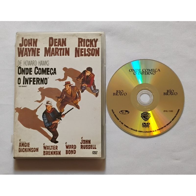DVD Faroeste - Onde começa o inferno - Original