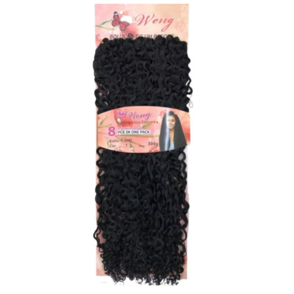 Cabelo Para Crochet Braid - Gypsy Braid - Fio a Fio 320gr Weng Bio Orgânico
