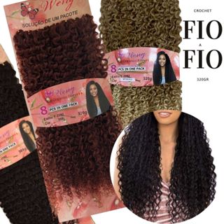Cabelo Para Crochet Braid - Gypsy Braid - Fio a Fio 320gr Weng Bio Orgânico em Oferta na Shopee