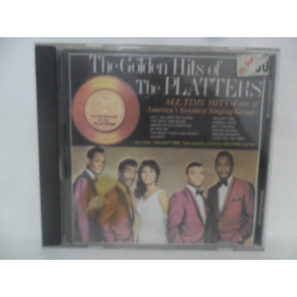 THE GOLDEN HITS OF THE PLATTERS = ALL TIME HITS; CD