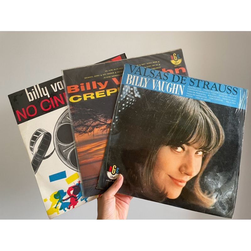 Lp Billy Vaughn - Lote 3 discos