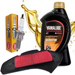 Kit Revisão Nmax 160 2016 A 2020 Óleo Yamalube Scooter 10w40 + FIltro Vedamotors + Vela Ngk