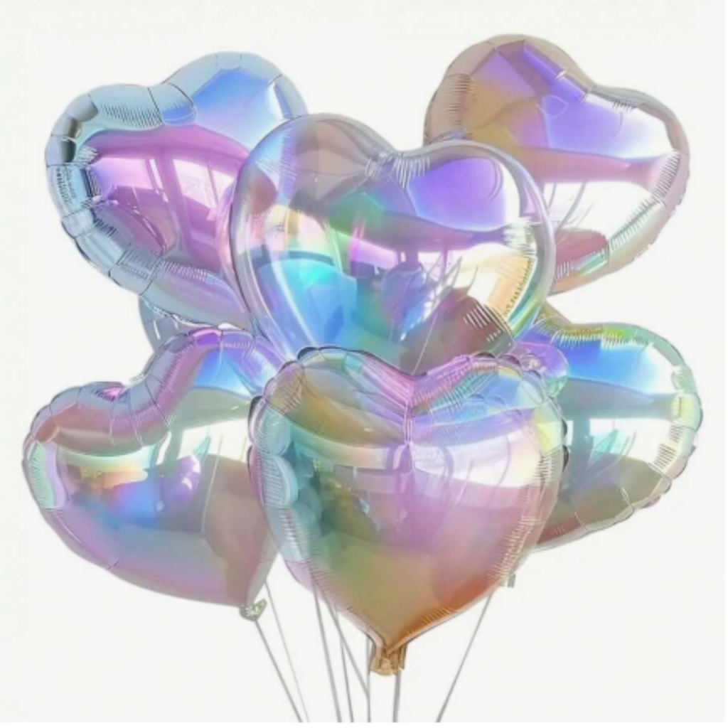 10 Balão Coração Furta Cor 10 Polegadas 25cm Decoração Festa Nacarado em Oferta na Shopee