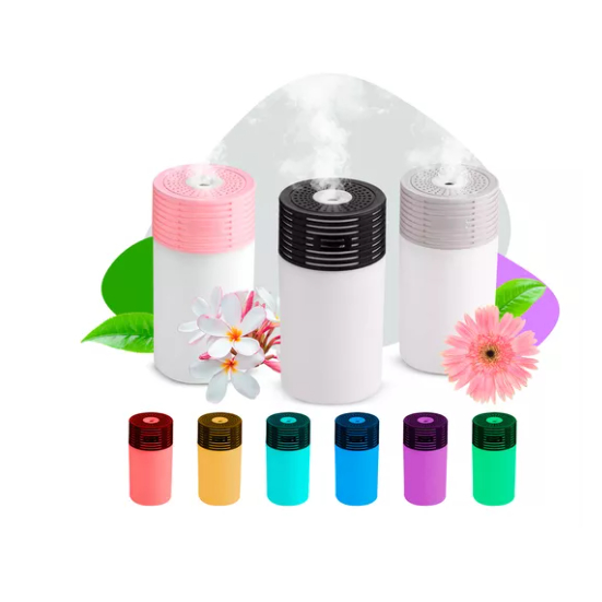 Umidificador De Ar Portátil Usb Ultrassônico Led 300ml Bm005 Bmax 110v/220v