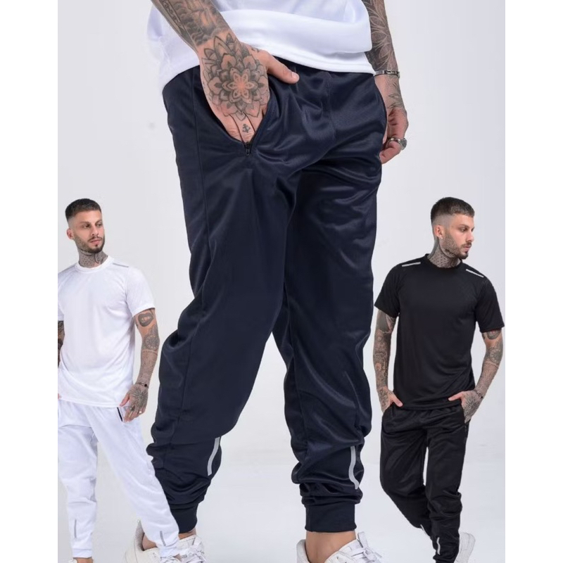 Conjunto Masculino Academia Kit Com Calça E Camiseta Dry Fit Treino Fitness Conforto E Estilo