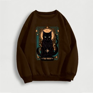 Moletom Careca Gato Tarô (FRENTE) Gola Redonda Casaco Masculino Feminino Flanelado Unissex Inverno Frio Algodão Blusa em Oferta na Shopee