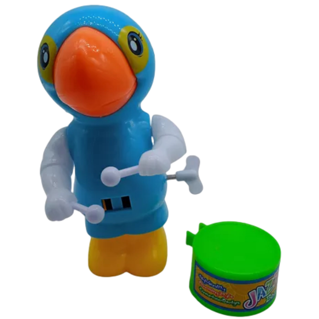 Brinquedo Papagaio Plástico À Corda Tambor Colors Menor Preço — R$ 23,20 em Shopee