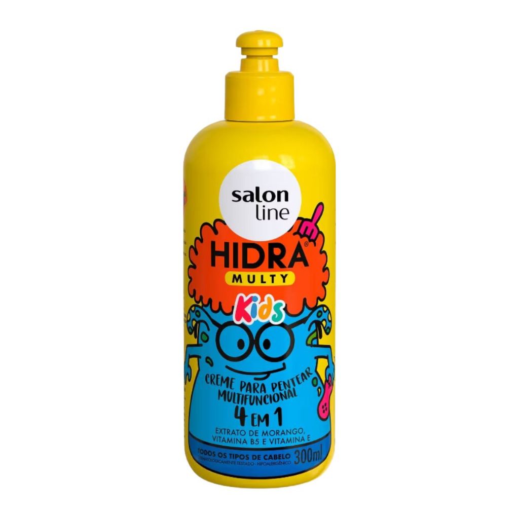 Creme Multifuncional Hidra Multy Kids Salon Line 300ml em Oferta na Shopee