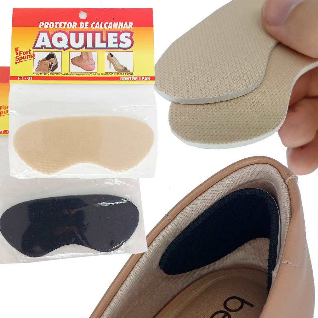 Protetor Adesivo de Calcanhar Aquiles Fort Spuma FT01 em Oferta na Shopee