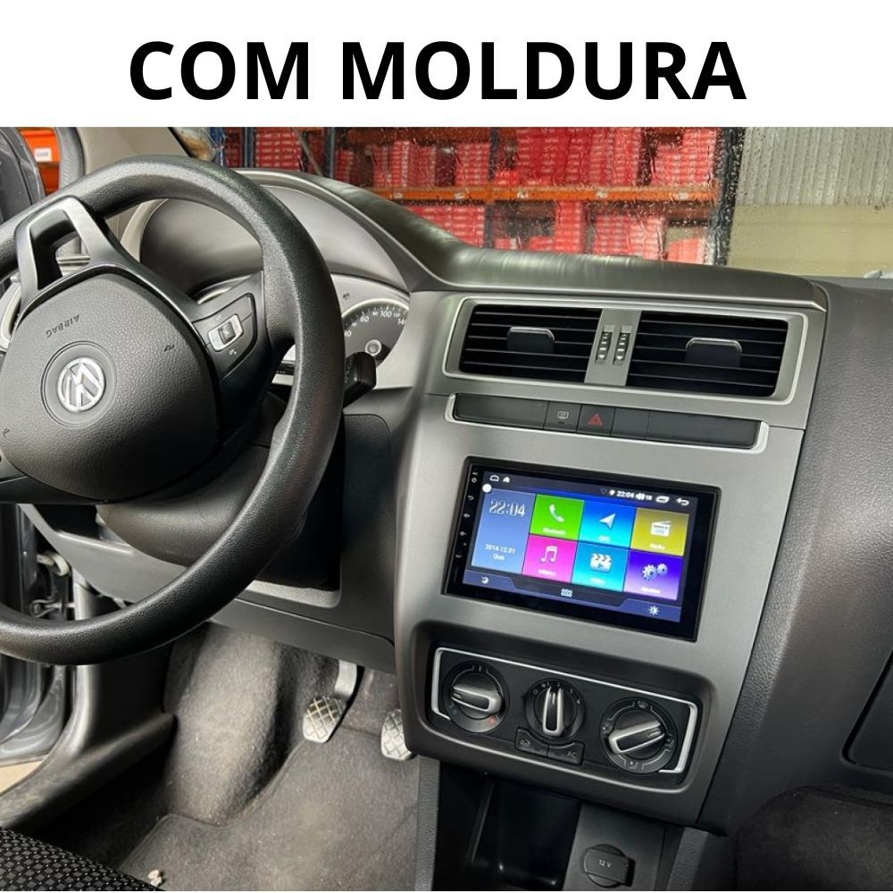 Detalhes do Moldura 2 Din Vw Fox Spacefox Spacecross Crossfox G3 Fiamon Cód 2701/2699