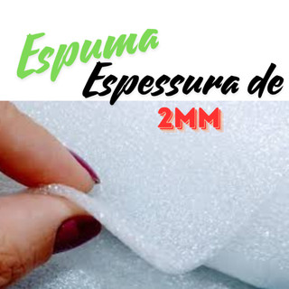 Espuma Pack 2mm Mudanças Proteção Móveis Isolante Térmico e Acústico Artesanatos Pisos 1m x 1,20m