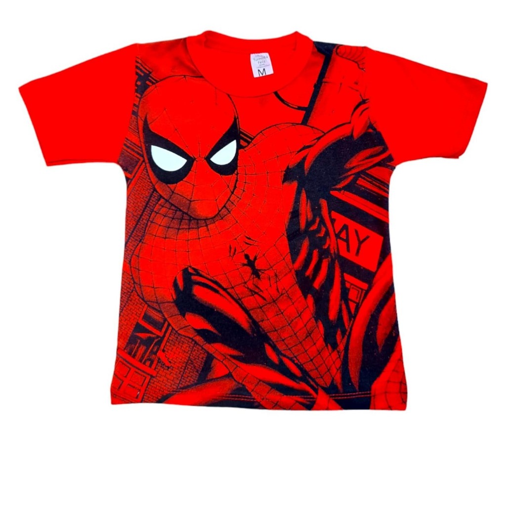 Camisa Manga CURTA Festa Casual Infantil Menino H A Vermelho em Oferta na Shopee