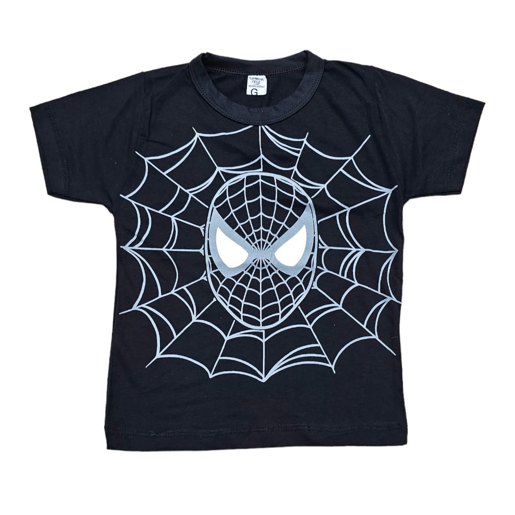 Camisa Manga CURTA Festa Casual Infantil Menino H A Preto em Oferta na Shopee