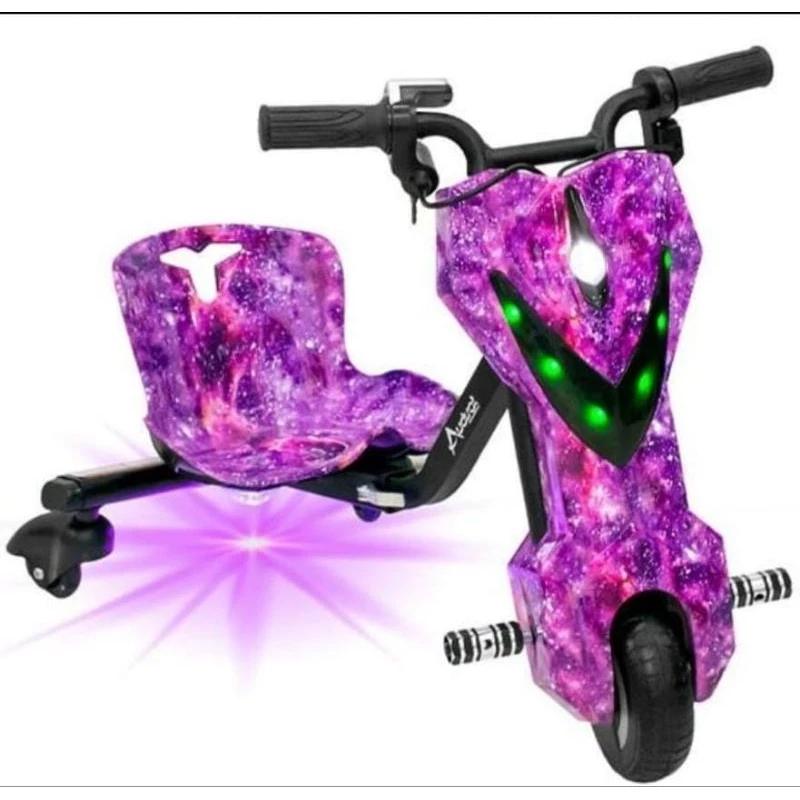 Triciclo Elétrico Drift Bluetooth Led 3 Velocidades 250w Bluetooth Led