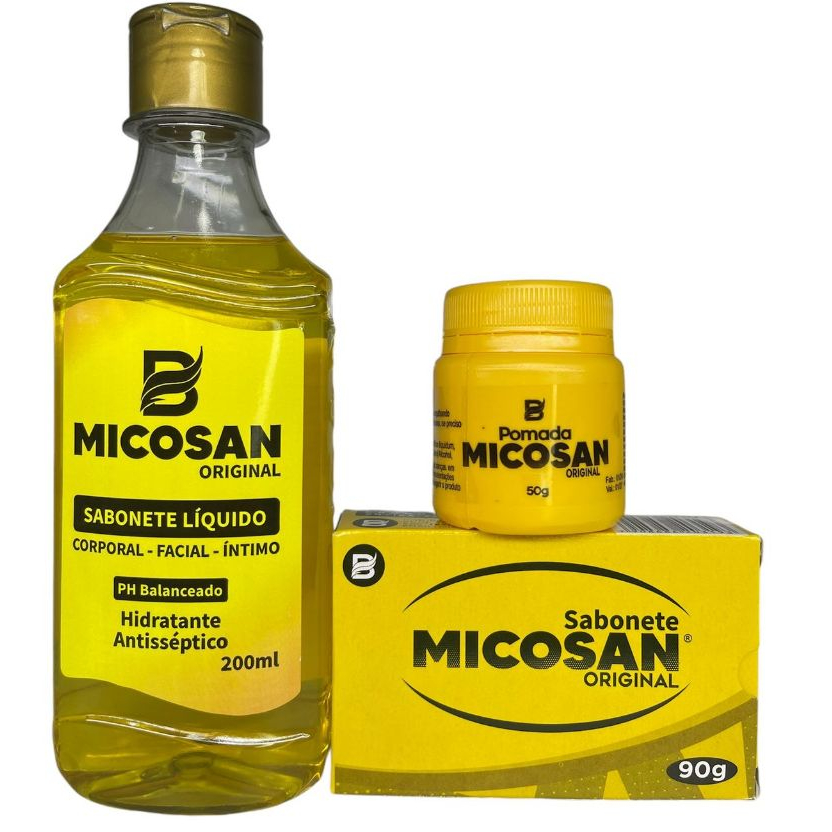 Kit clareador Tira Manchas Micosan Pomada Clareadora Original em Oferta na Shopee