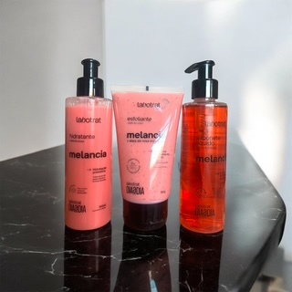 KIt de banho rosto e corpo 3 itens labotrat