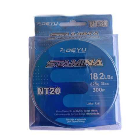 linha monofilamento deyu Stamina 300 metros 0,37mm