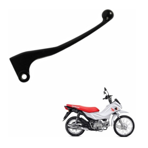 Manete de freio Honda POP 110i CBS 2021 em diante Preto Fabreck em Oferta na Shopee