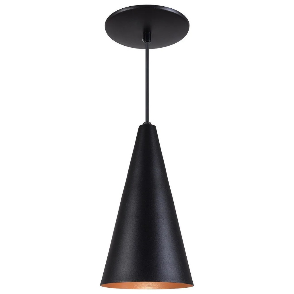 LUSTRE PENDENTE TULIPA DECORAÇÃO BRANCO/PRETO/VERMELHO/AMARELO