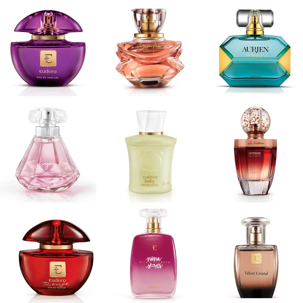 Miniatura Perfume EUDORA 4ml flaconete imensi, h, rouge, magnific, la victorie, diva, kiss me, lyra