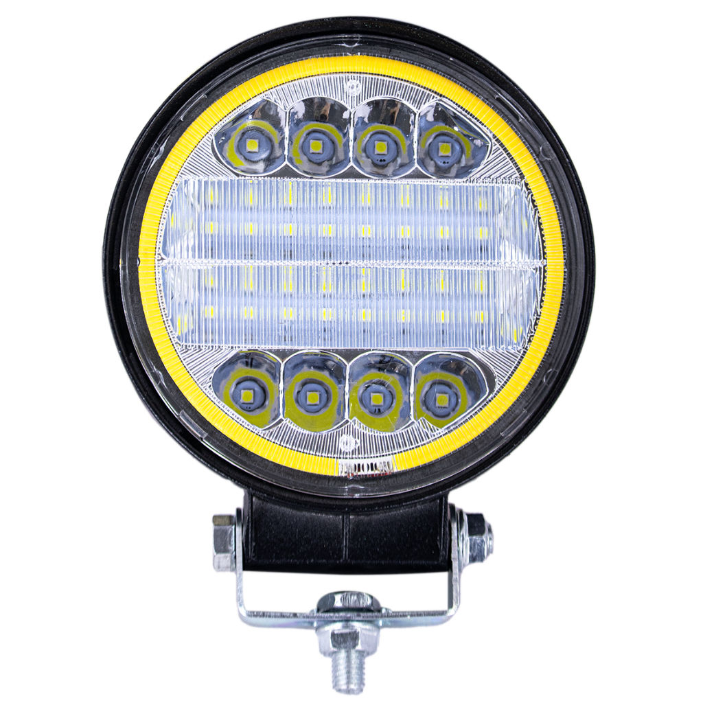 Farol Milha Auxiliar Com Pisca Agrícola Off Road 72w FK-Y3072W