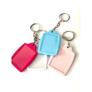 Chaveiro Acrílico 3x4 - Colorido P/1 Foto (10 Peças) em Oferta na Shopee