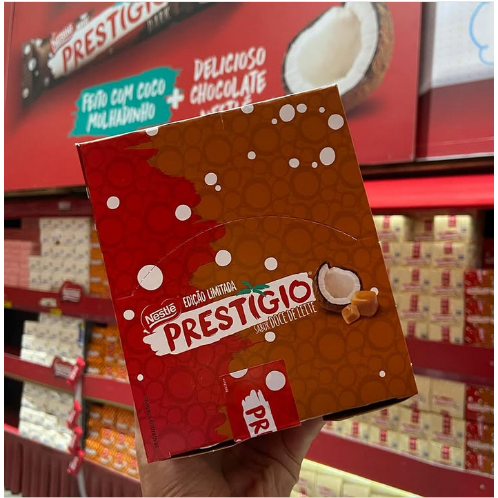Chocolate Prestígio Doce de Leite 30 Unidades de 33g - Food & Beverages