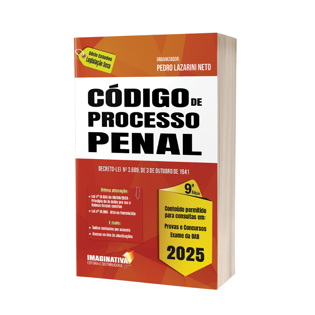 Código de Processo Penal 2025 - 11ª Edição em Oferta na Shopee