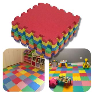 Kit 26 Tapetes  EVA 30cm x 30cm Infantil Tatame Fofinho Quarto Crianças Estampado Animais Pelucia em Oferta na Shopee